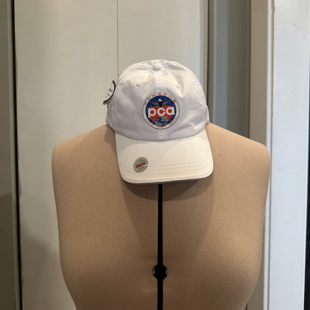 Porsche Club of America White Cap